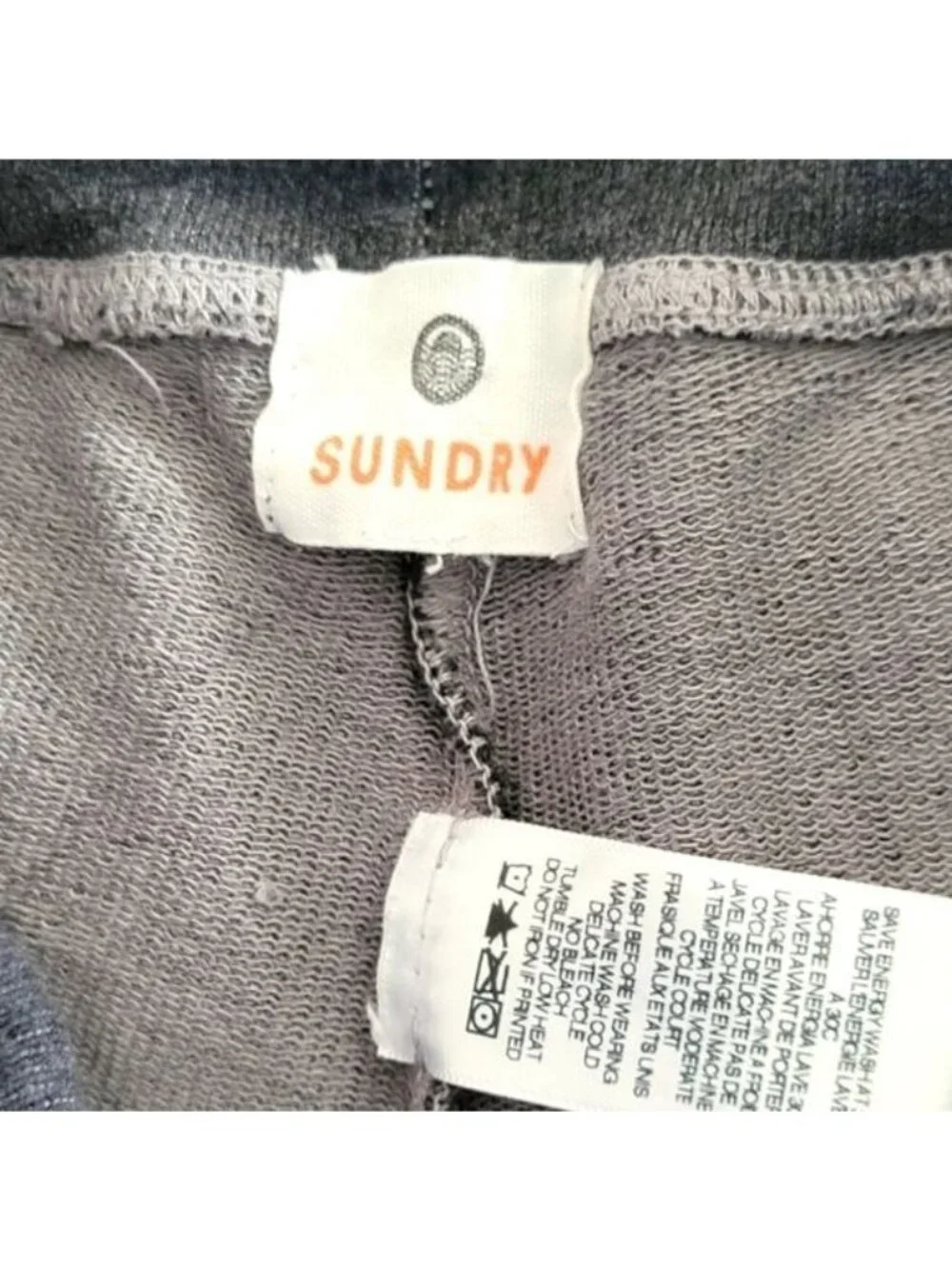 Anthro Sundry Camo Yoga Lounge Soft Leggings Extra Small - Picture 4 of 5